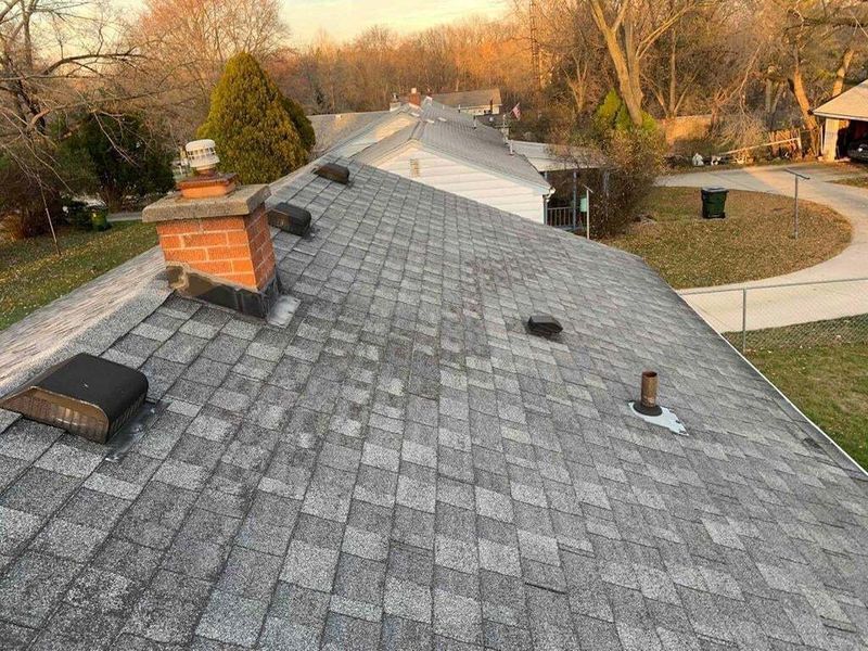 Grey roof