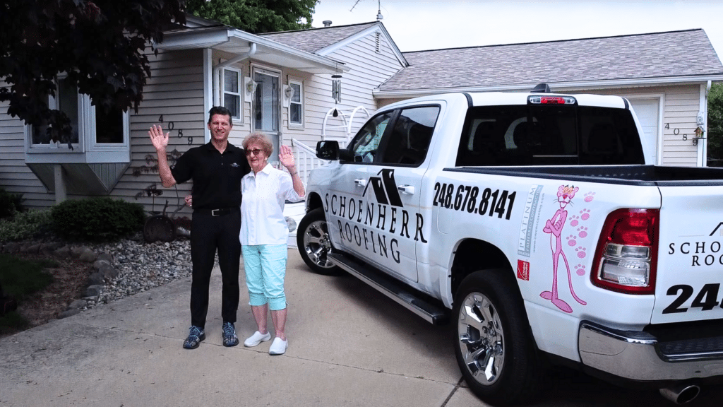 Permit for Roof Replacement in Michigan Schoenherr Roofing Customer