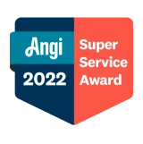 Angi super service award of 2022 awarded to schoenerrr roofing