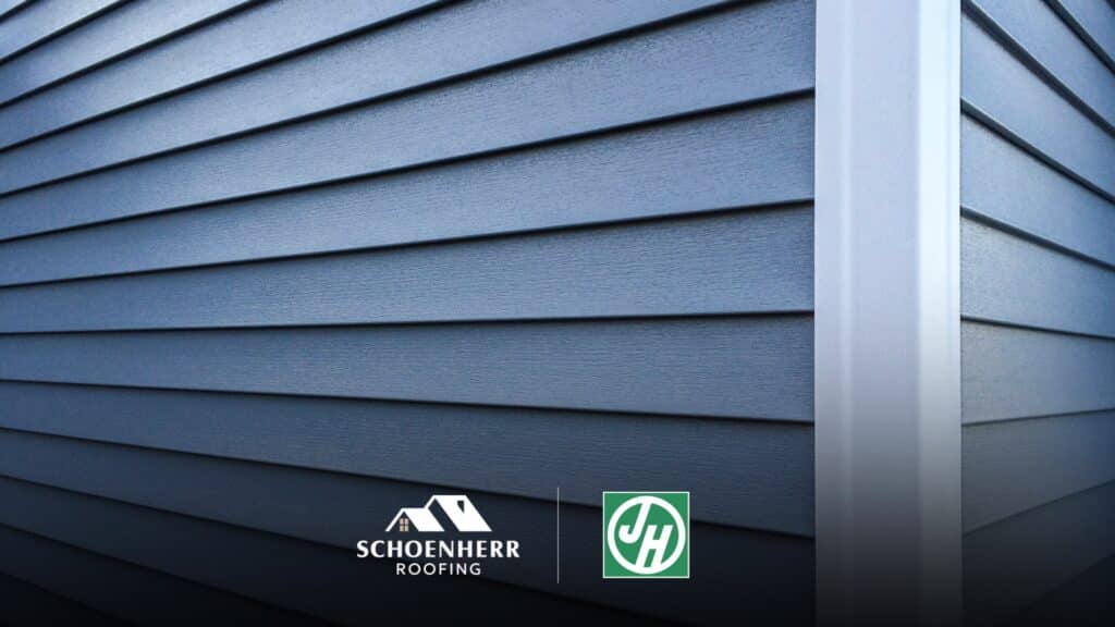 James Hardie Siding Schoenherr Roofing Michigan